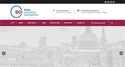 Desktop Screenshot of bindaconsulting.org